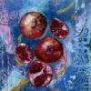 9pm news "9pm news" oil and mixed media original painting