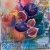 Northen "Northen" oil and mixed media original painting