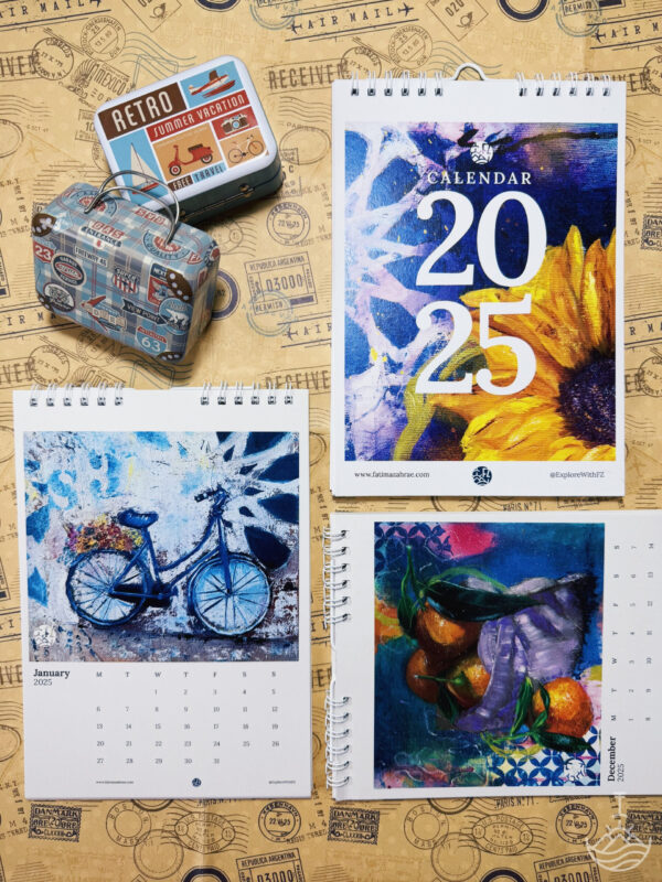 Art calendar 2025