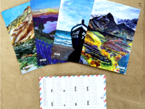 2026 Art calendar - 4 designs - A6