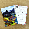 2026 Art calendar - 4 designs - A6