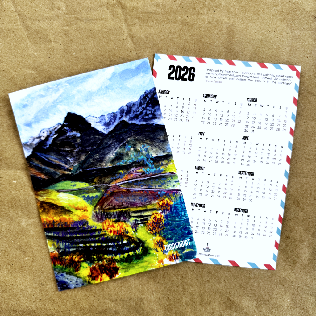 2026 Art calendar - 4 designs - A6 - Image 5
